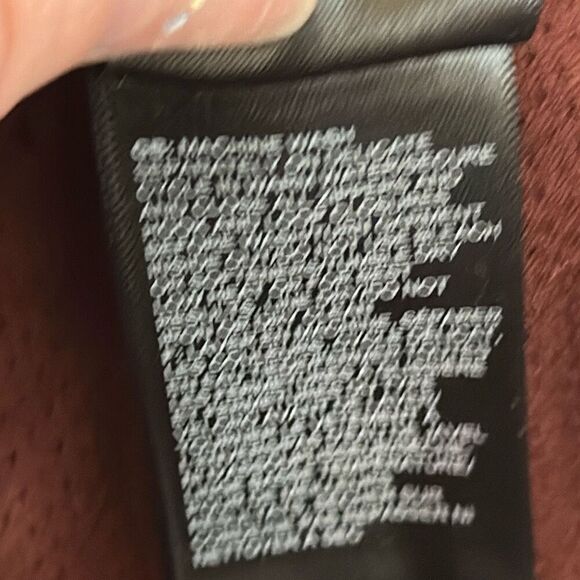 The North Face Jacket Women's Size Small Red Full Zip Windwall Soft Shell - Picture 7 of 10